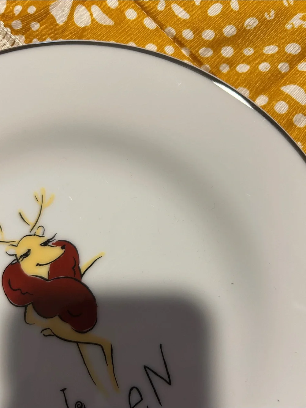 Pottery Barn porcelain dinner